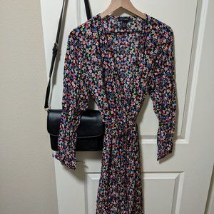 ASOS New Look Wrap Dress in Floral Pattern